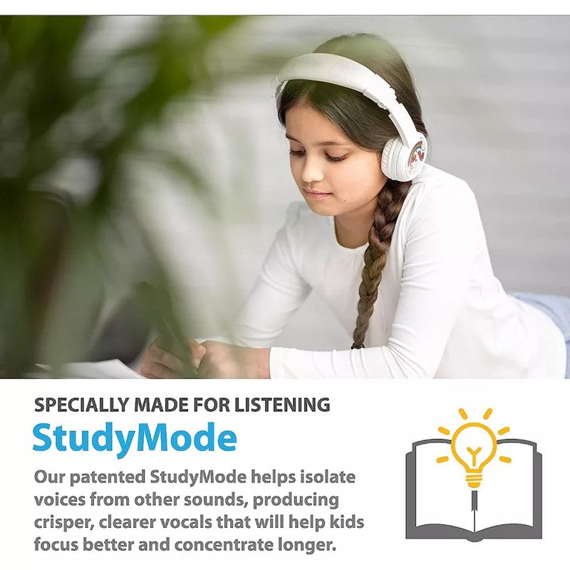Buddyphones PLAY Plus Wireless Bluetooth Headphones for Kids - Deep Blue