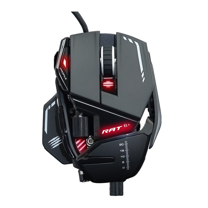 MadCatz R.A.T 8 Plus - Optical Gaming Mouse - Black