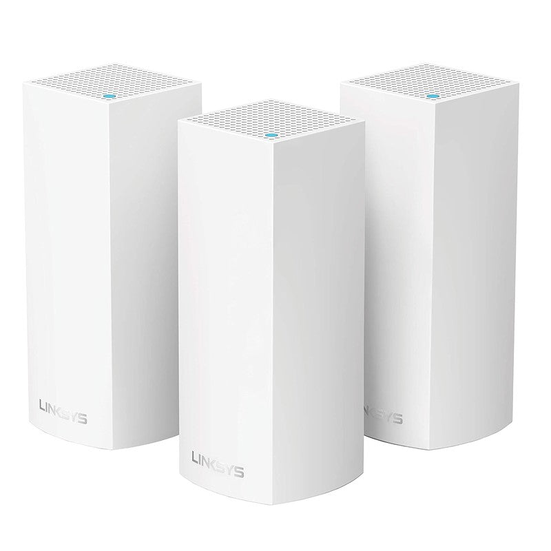 Linksys Velop Tri-Band Home Mesh WiFi System 3 Pack - White