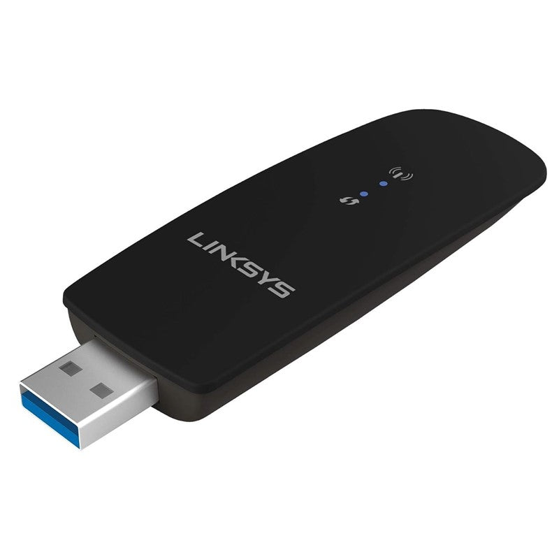 Linksys AC1200 Wireless-AC USB Adapter - Black