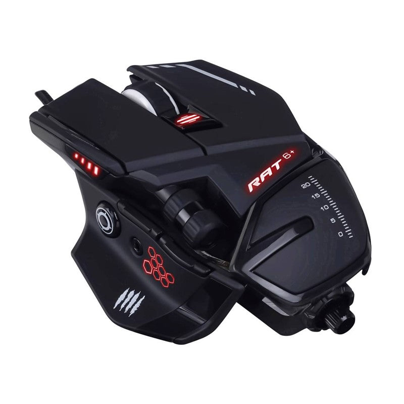 MadCatz R.A.T 6 Plus - Optical Gaming Mouse - Black