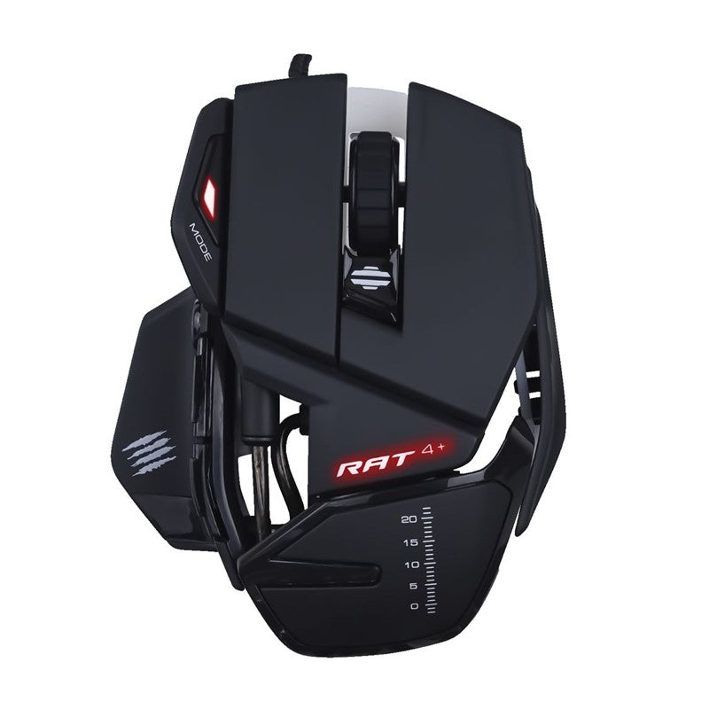 MadCatz R.A.T 4 Plus - Optical Gaming Mouse - Black