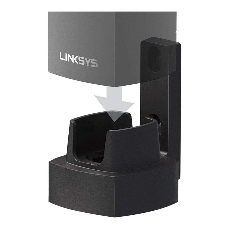 Linksys Velop Wall Mount - Black, LNK-WHA0301B