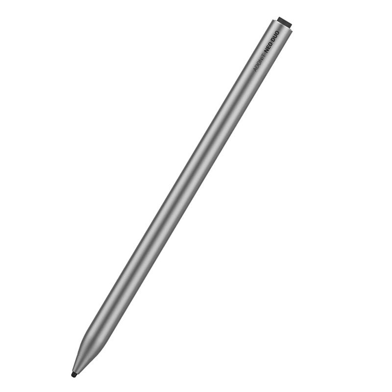 ADONIT Neo Duo Stylus - Dual-Mode For iPhone & iPad - Magnetically Attachable - Silver, ADNEODS