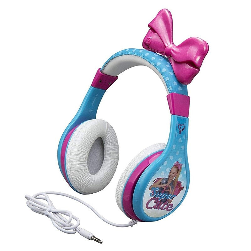 KIDdesigns Jojo Siwa Kid Safe Wired Bluetooth Kids Headphones - Multi-color, KD-JJ-140