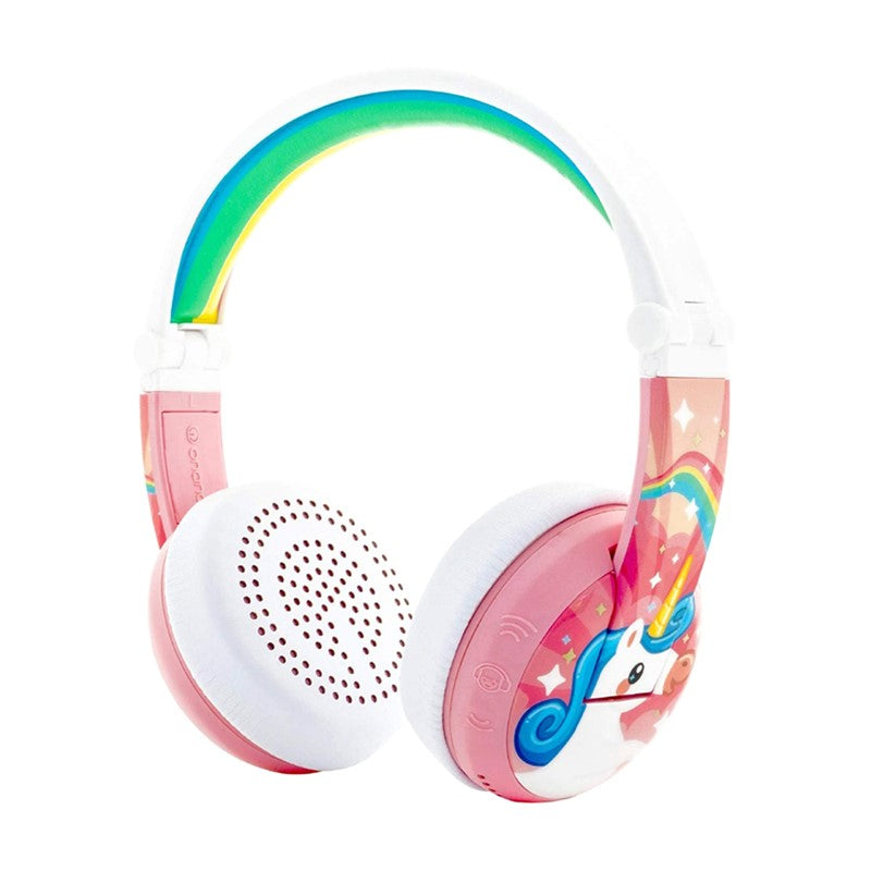 BuddyPhones Wave Bluetooth Headphones Waterproof Unicorn - Pink, BP-WV-UNICORN
