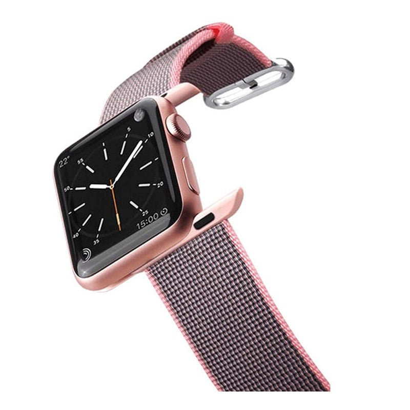 Casetify Apple Watch Band Nylon Fabric All Series 38 mm Pink.