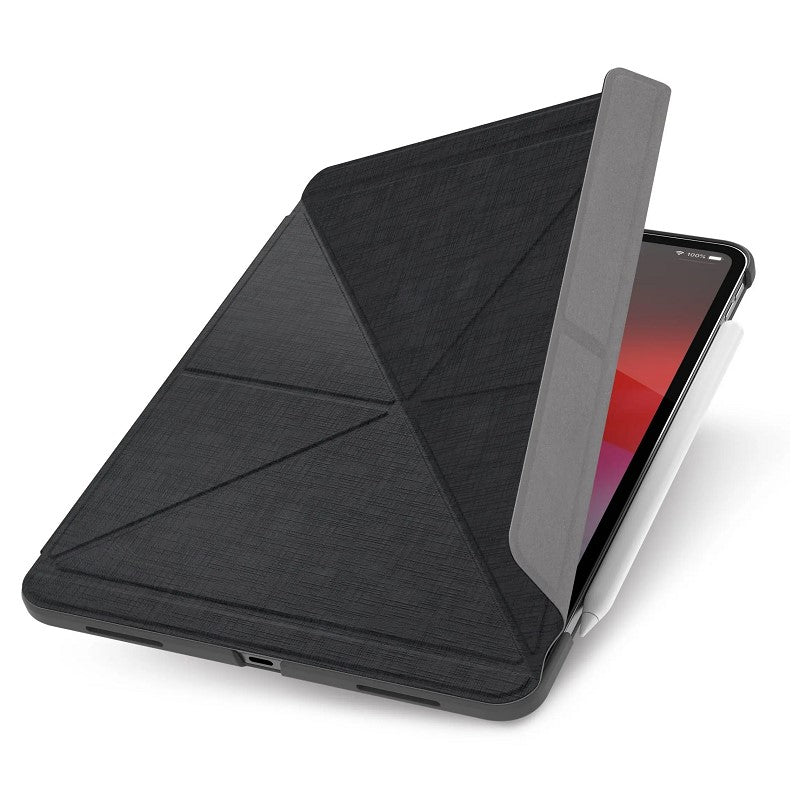Moshi VersaCover for iPad Pro 11-inch (1st/2nd Gen) - Charcoal Black, MSHI-H-056082