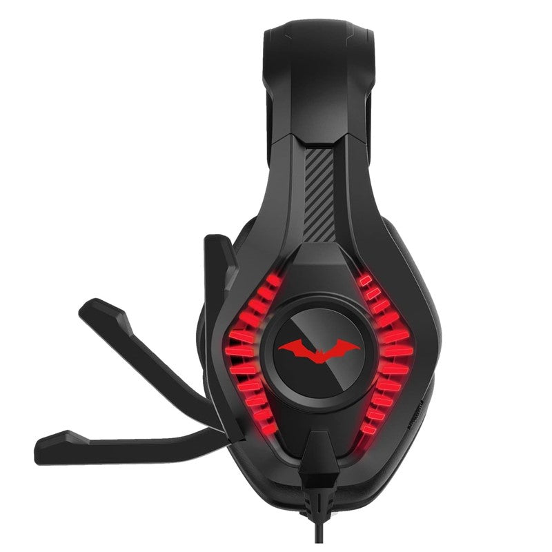 OTL On-Ear Wired ProG5 Gaming Headphone - Changing LED light Batman - Black
