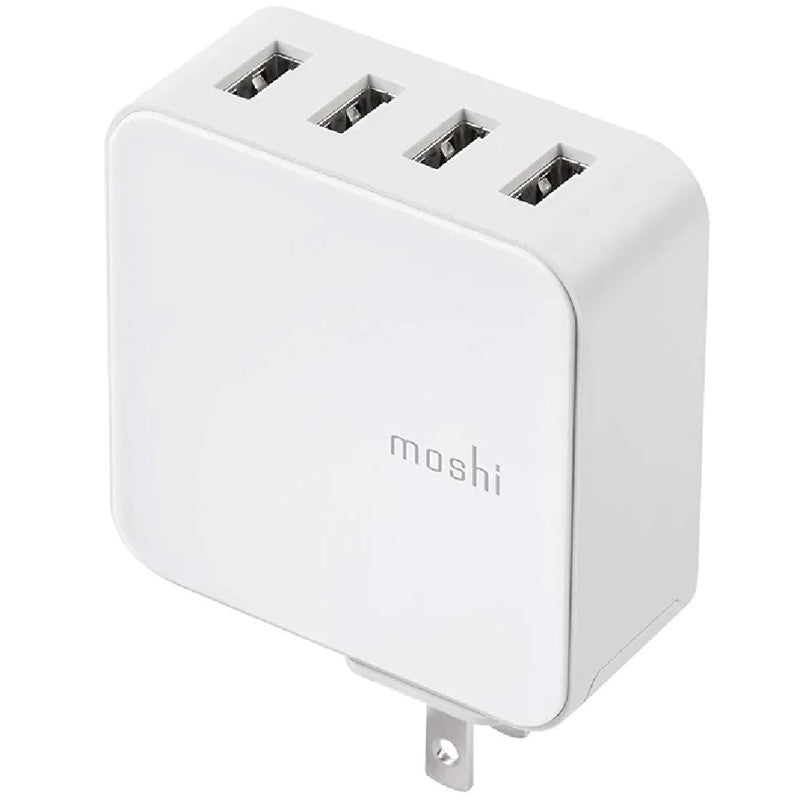 Moshi Progeo 4-port USB Wall Charger (35 Watt) - White