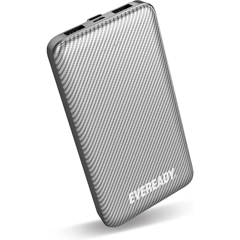 Energizer Eveready Power Bank Mini External Battery 10000 Mah - Silver