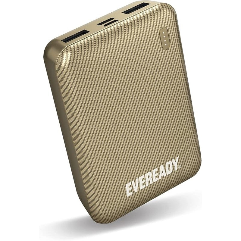 Energizer Eveready Power Bank Mini Fast Charger 10000 Mah - Gold