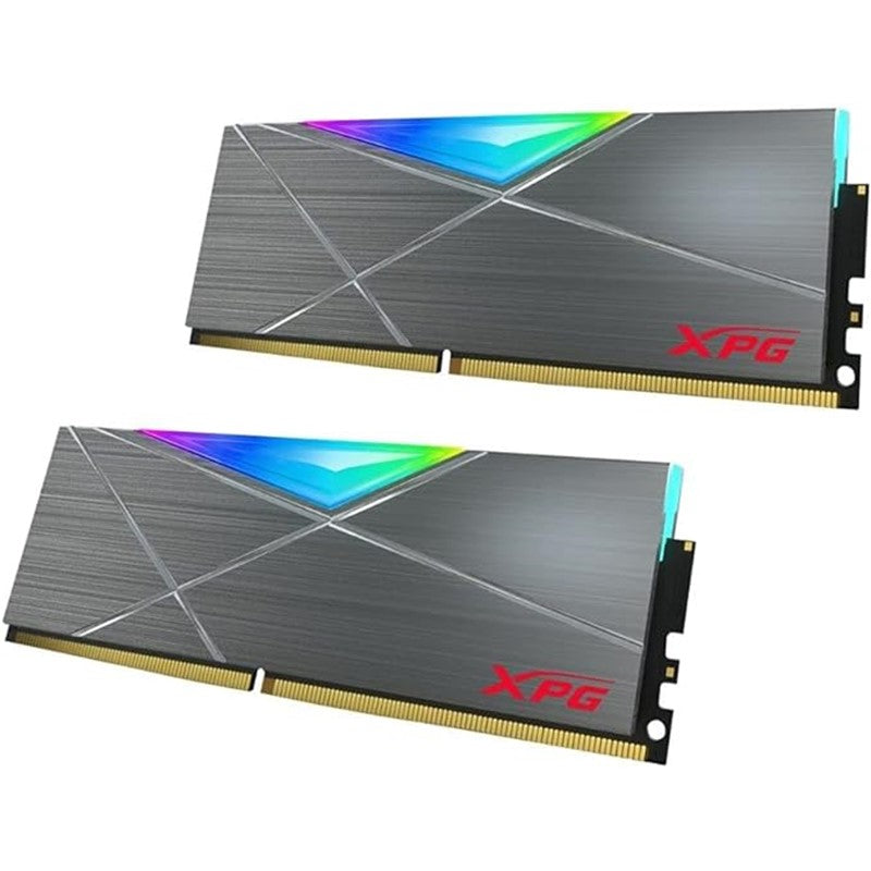 XPG Spectrix Desktop Memory D50 RGB 3600MHz 16GB (8GBX2)(DDR4) - Grey