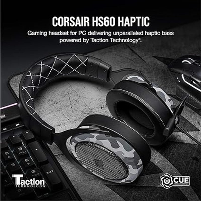 Corsair Hs60 Haptic Stereo Gaming Headset - Multicolor