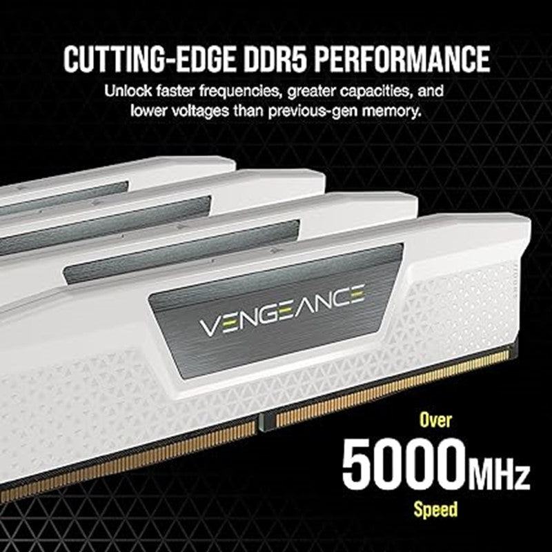 Corsair Vengeance RGB 5600MHz 32GB (2x16GB) White C36 (DDR5)