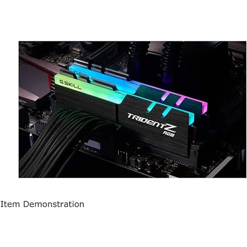 سكيل ذاكرة كمبيوتر مكتبي ترايدنت زد RGB (انتل XMP) DDR4 RAM 32جيجابايت(2x8GB) 3600MT/s CL18-22-22-42 1.35 فولت ذاكرة كمبيوتر مكتبي