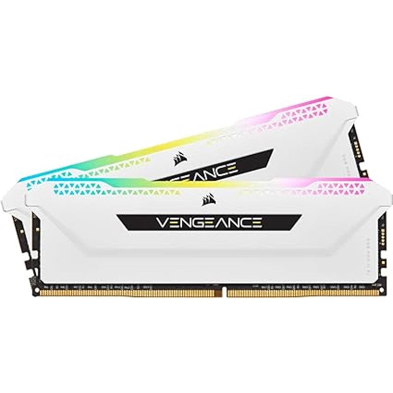 مجموعة ذاكرة كرسير فنجينسين RGB SLبرو 3600ميجا هرتز(32جيجا بايت) (2x16جيجا بايت) (DDR4) - ابيض