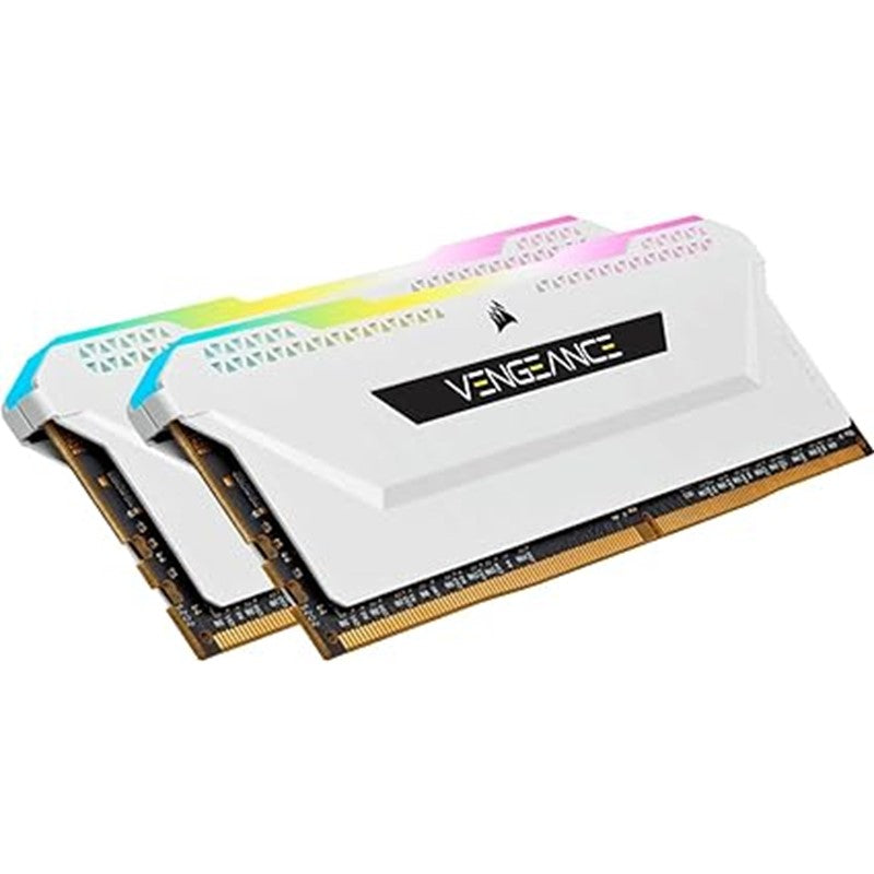 مجموعة ذاكرة كرسير فنجينسين RGB SLبرو 3600ميجا هرتز(32جيجا بايت) (2x16جيجا بايت) (DDR4) - ابيض