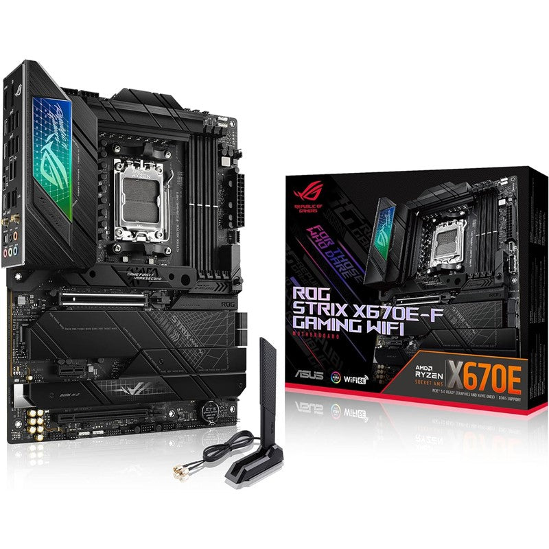 Asus ROG Strix X670E F Gaming Wifi DDR5 AMD AM5 MotherBoard