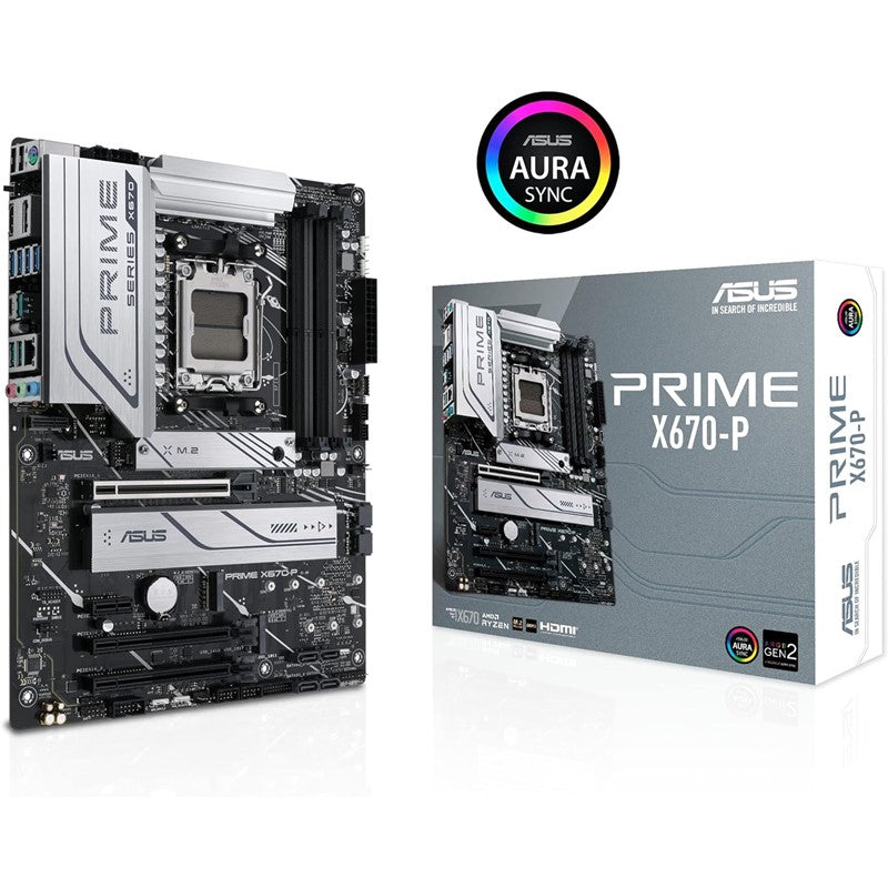 Asus Prime X670 P Wifi DDR5 AMD AM5 MotherBoard