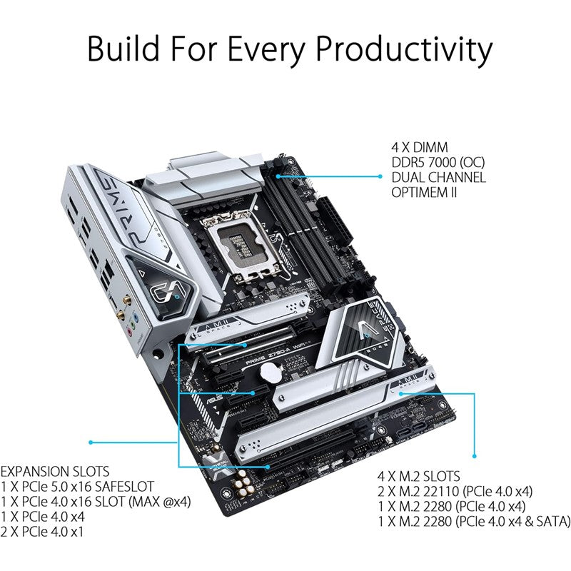 Asus Prime Z790 A Wifi DDR5 Intel 13th Gen MotherBoard