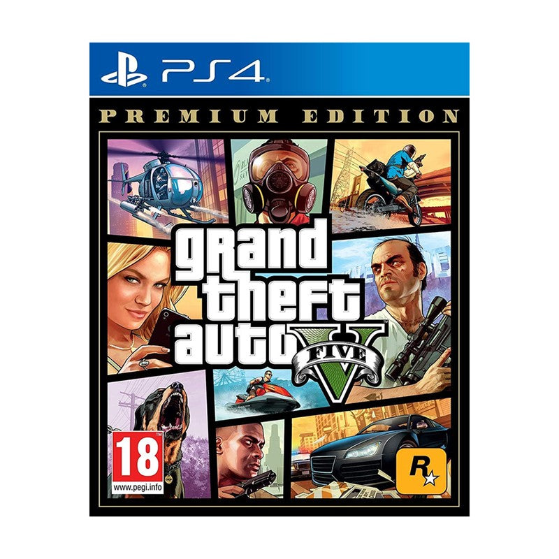 Grand Theft Auto V - Action & Shooter - Playstation 4 ( PS4)