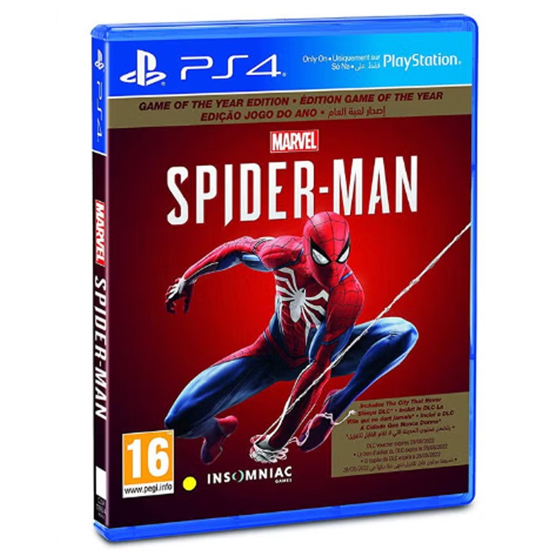 INSOMNIAC GAMES Spiderman (Intl Version) - Sports - PlayStation 4 (PS4)