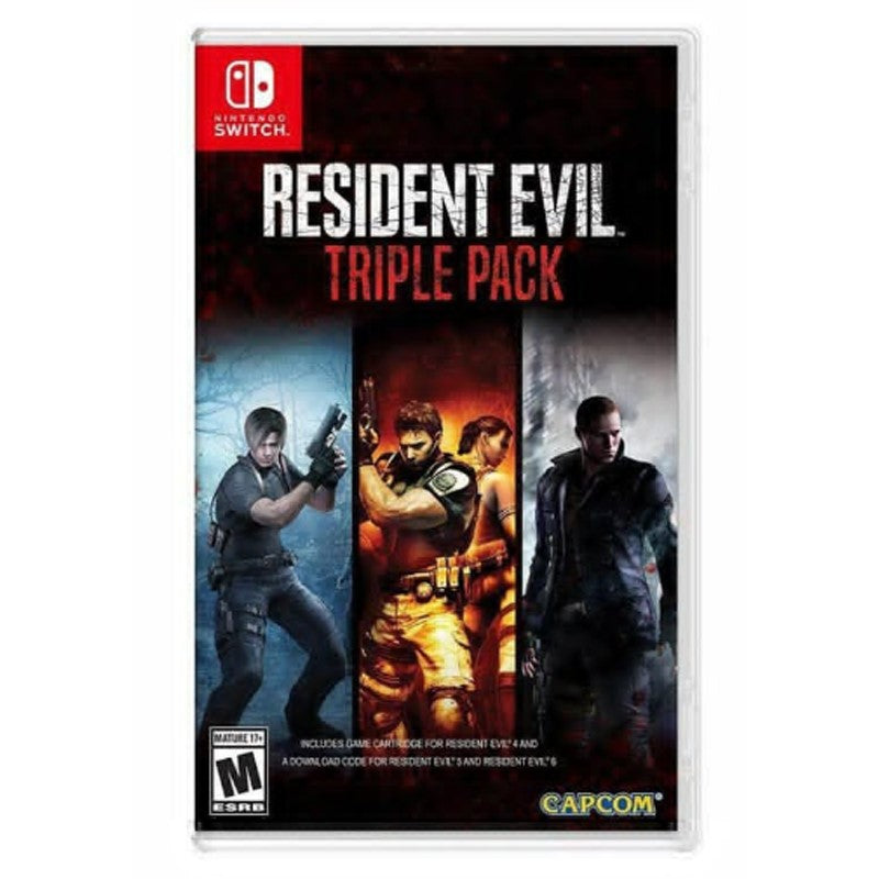 CAPCOM Resident Evil Triple Pack - (Intl Version) - Action & Shooter - Nintendo Switch