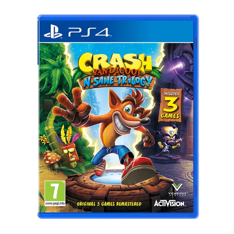 Activision Crash Bandicoot N. Sane Trilogy(Intl Version) - Adventure - PlayStation 4 (PS4)