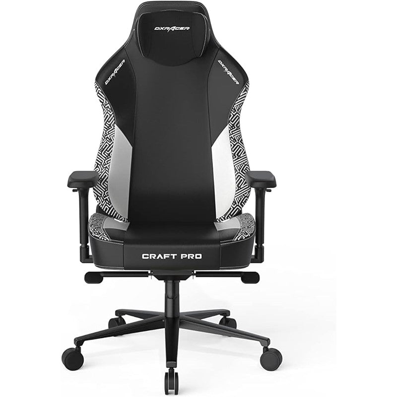 Dxracer Craft Pro Stripes Series Gaming Chair - Black/White