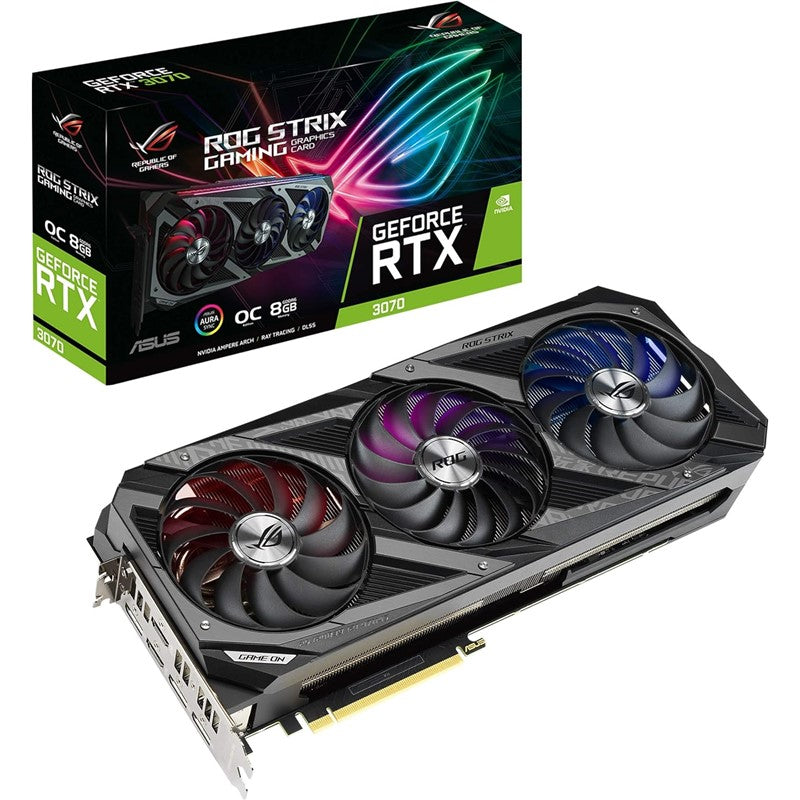 Asus ROG STRIX Nvidia GeForce RTX 3070 Gaming 8GB GDDR6 OC LHR
