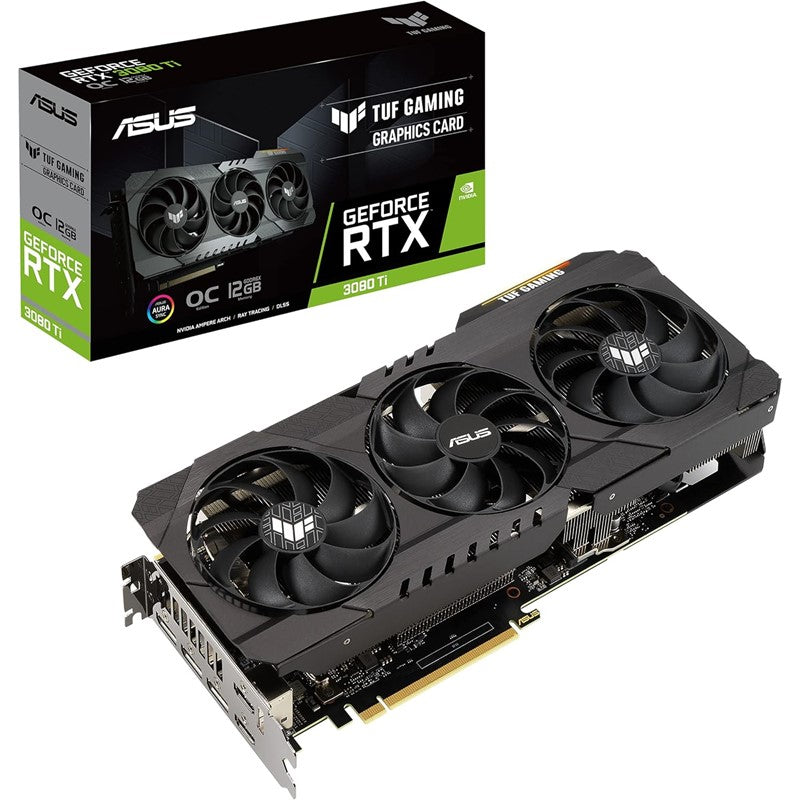 جرافيك كارت اسوس تي اف يو للالعاب نيفيدا جيفورس ار تي اكس 3080 Ti اوه سي 12 جيجابايت GDDR6X