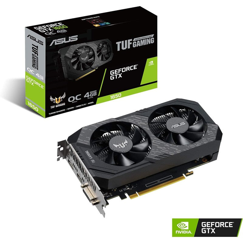 Asus TUF Gaming Nvidia GeForce GTX 1650 OC Edition 4GB GDDR6