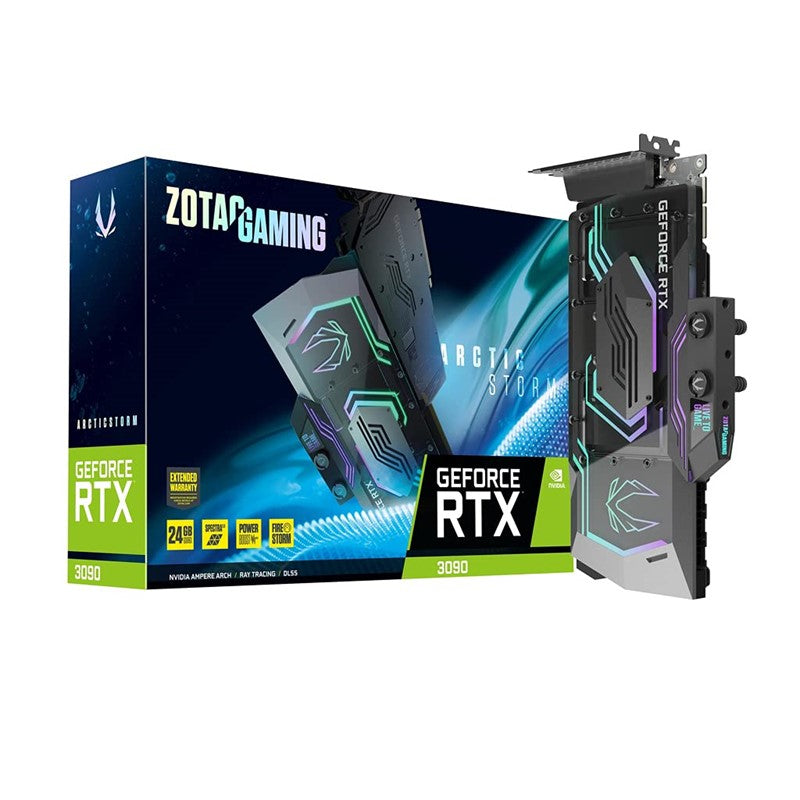 جرافيك كارت زوتاك للالعاب جيفورس RTX3090 اكتريك ستورم 24 جيجابايت GDDR6X LHR