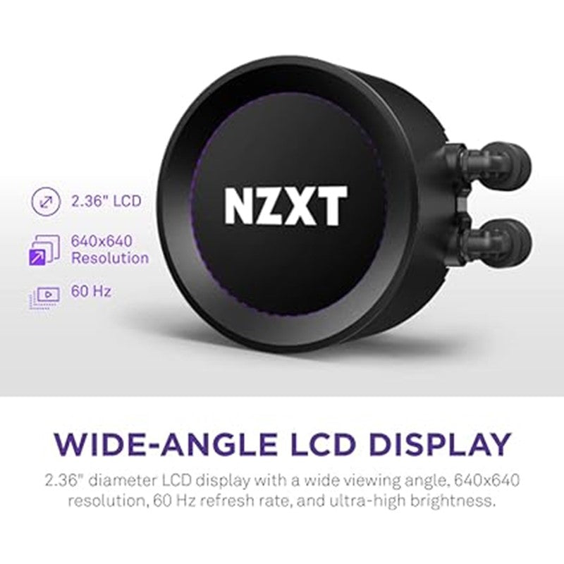 Nzxt Kraken Elite RGB 240Mm Lcd Display Liquid Cpu Cooler