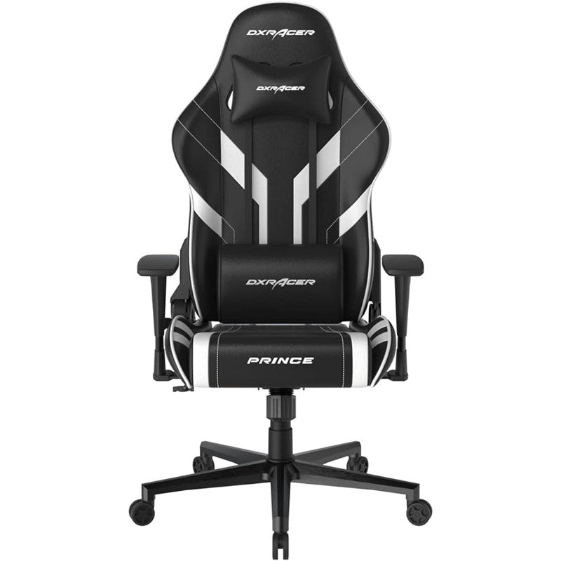 كراسي الألعاب من سلسلة DxRacer P [أبيض/أسود]