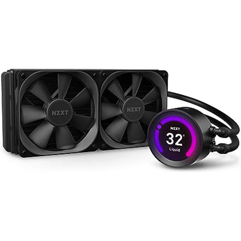 Nzxt Kraken Z53 240mm LCD Display RGB Connector AIO RGB with RGB Fans CPU Liquid Cooler