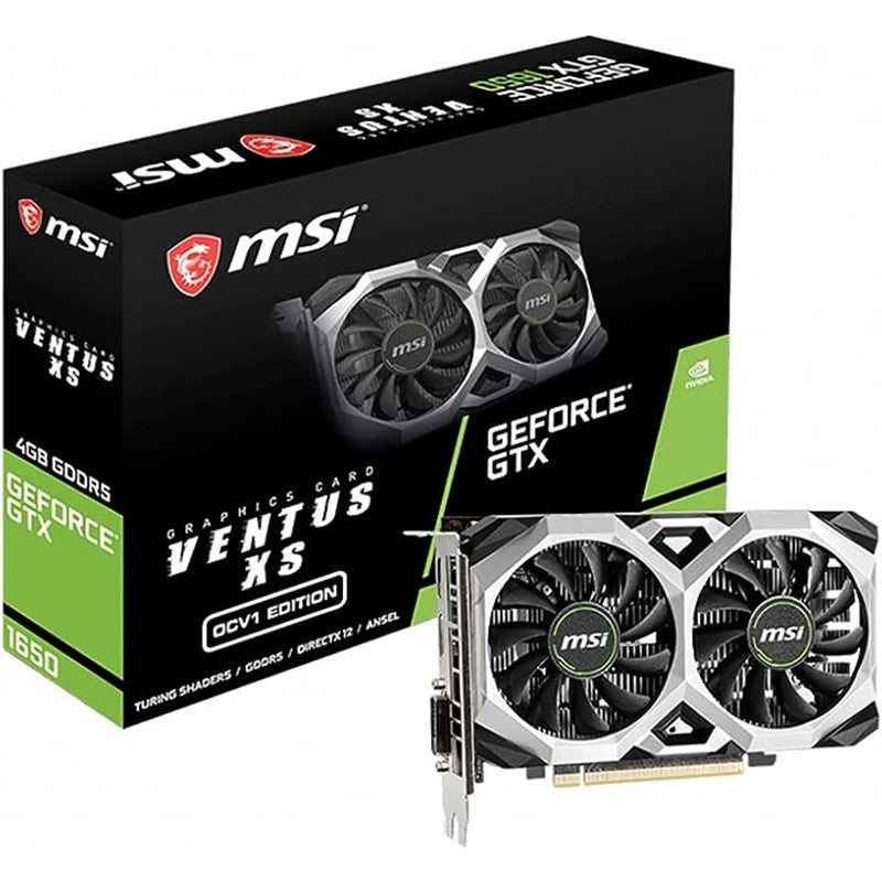 MSI Geforce GTX 1650 Ventus Xs OCv1 4Gb Gddr5