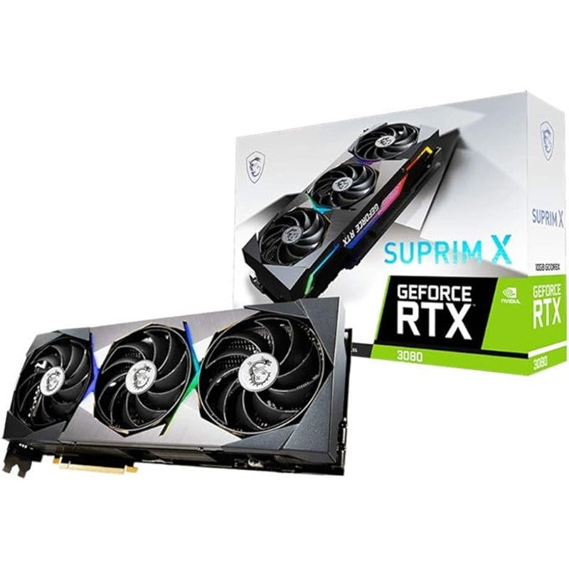 جرافيك كارد ام اس اى جيفورس RTX 3080 جيمينج سوبريم اكس 10 جيجابايت GDRR6X