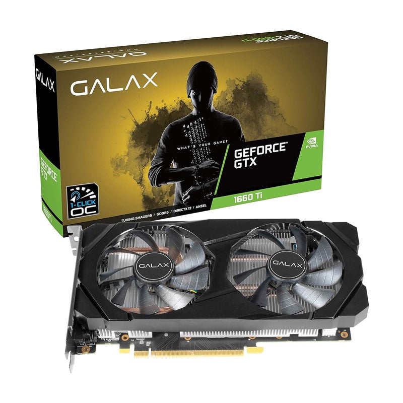 Galax GeForce GTX 1660 Ti 1-Click OC 6GB GDDR6