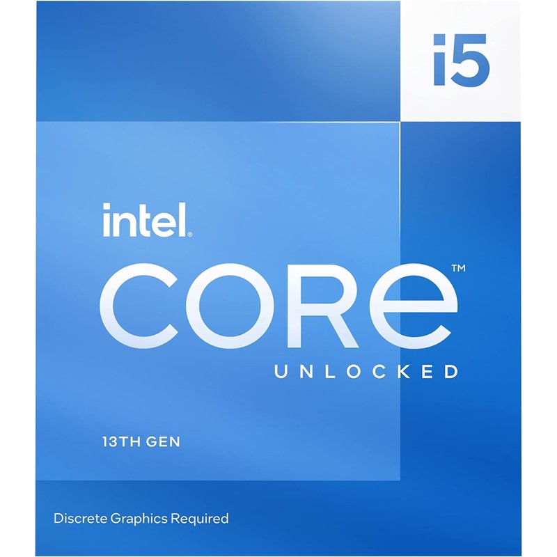 Intel Core i5-13600K Desktop Processor 14 cores 6 P-cores + 8 E-cores 24M Cache up to 5.1 GHz