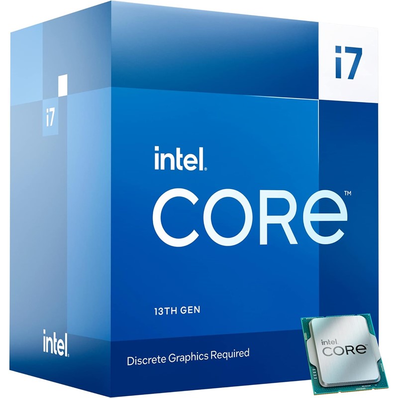 Intel Core i7-13700F Desktop Processor 16 cores 8 P-cores + 8 E-cores 30MB Cache up to 5.2 GHz