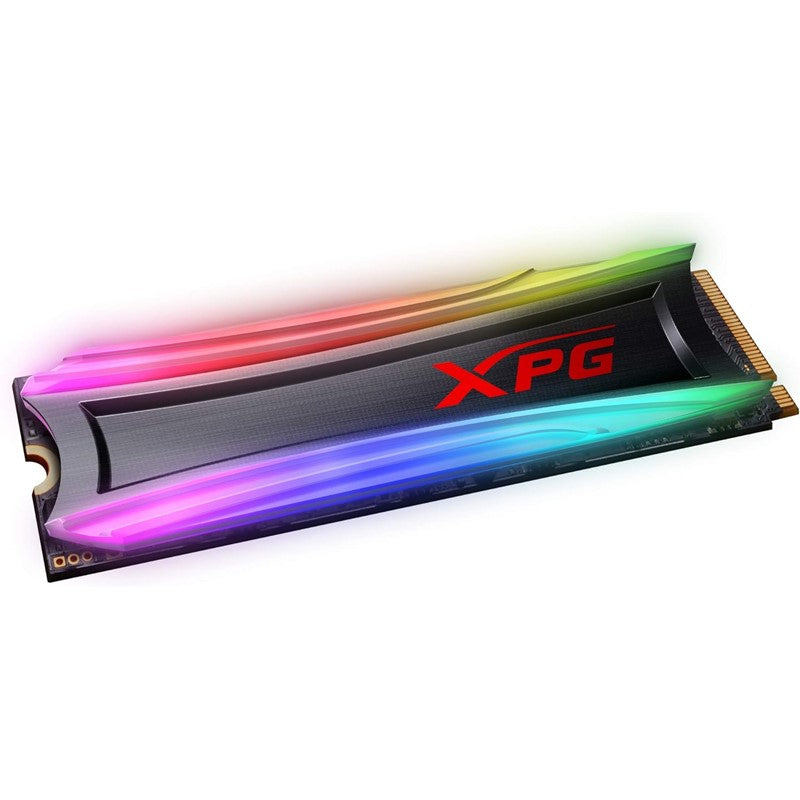 هارد داخلي اكس بيه جي S40G سبكتريكس RGB سعة 512 جيجابايت بيسيل 3x4جيل M.2 SSD