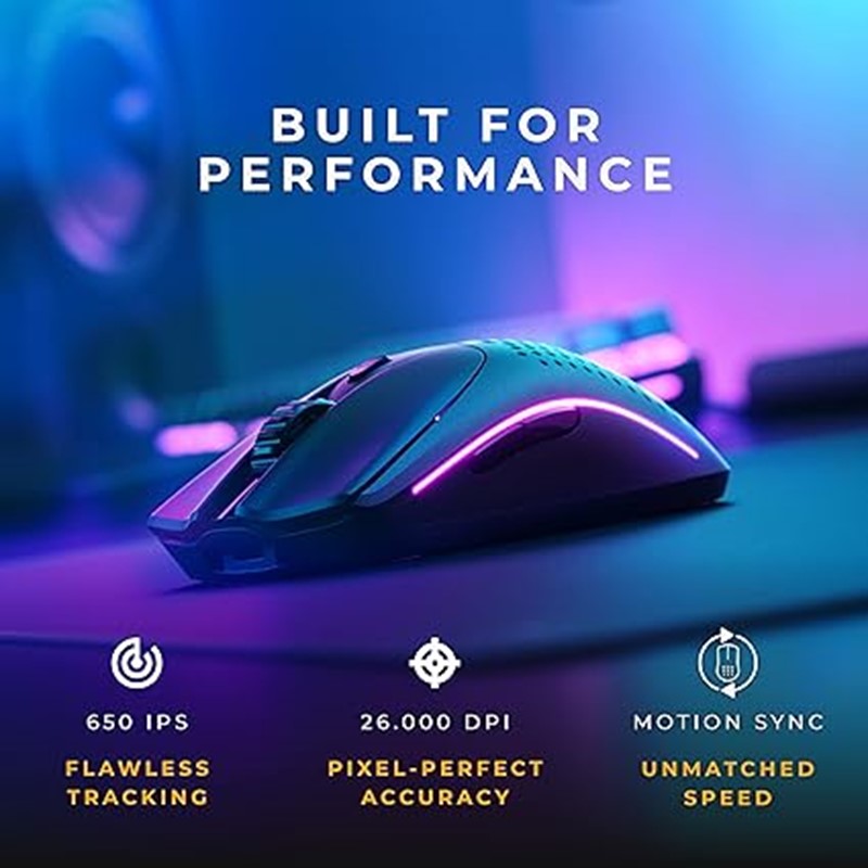 Glorious Model O 2 Wireless Gaming Mouse - Black