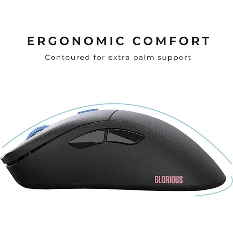 Glorious Model D Pro Wireless Gaming Mouse - Black/Blue