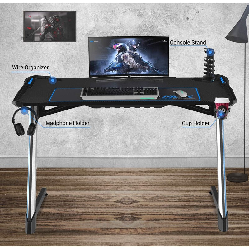 Gaming Desks Dxracer Nex Gaming Desk - Black Blue