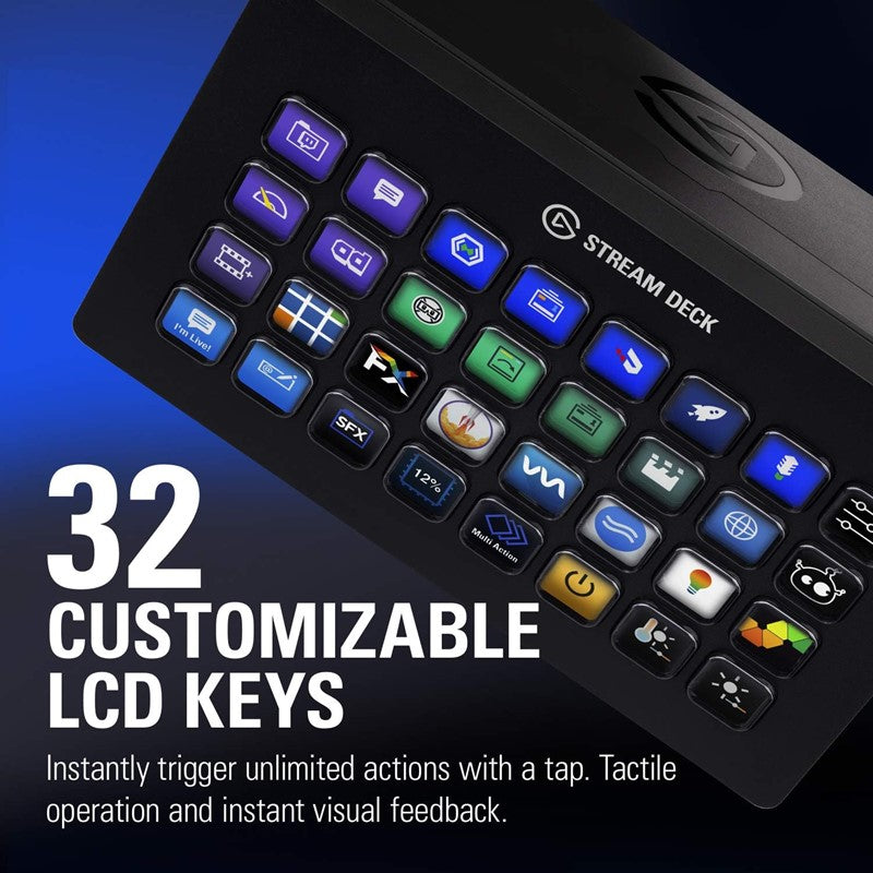 Elgato Stream Has Advanced Streaming Control Xl