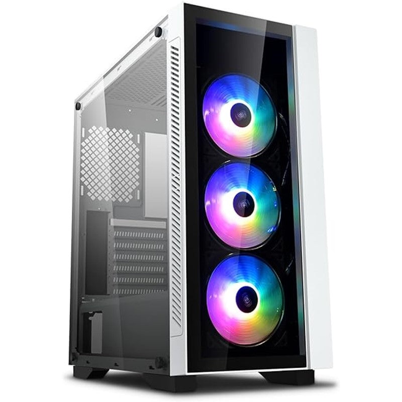 كمبيوتر كيس ديبكول ماتريكس 55 V3 ATX 3F RGB ميد تاور - ابيض
