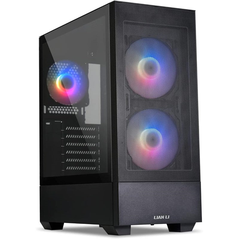 كمبيوتر كيس ليان لي لانكول 205 Mesh RGB نوع سى - اسود