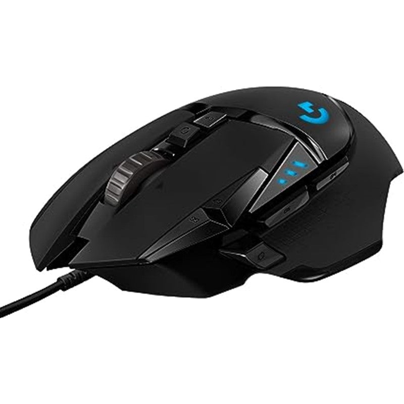 Logitech G502 HERO Gaming Mouse with Sensor (RGB Mice, 16'000 DPI, 11 Programmable Buttons, Laptop PC Computer Mouse, 5 Adjustable Weights, Balance Tuning)